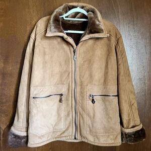 T. Shearling Reportage R.G.A. Italy Style coat 🤎